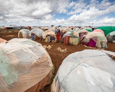 Somali refugee camp